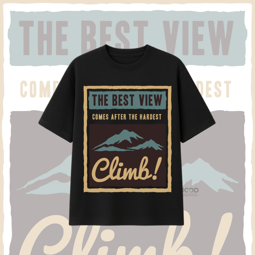 Camiseta The Hardest Climb