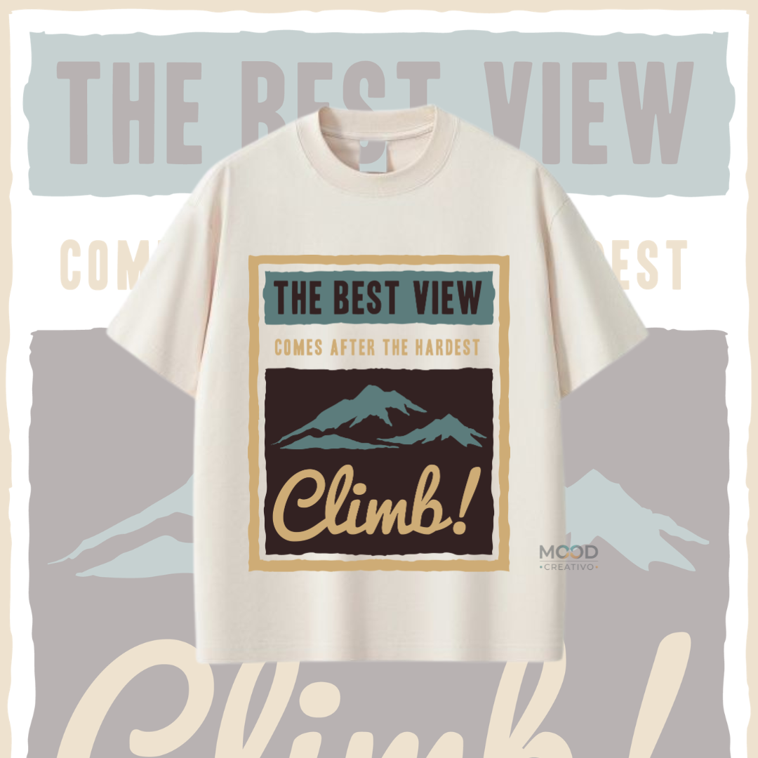 Camiseta The Hardest Climb