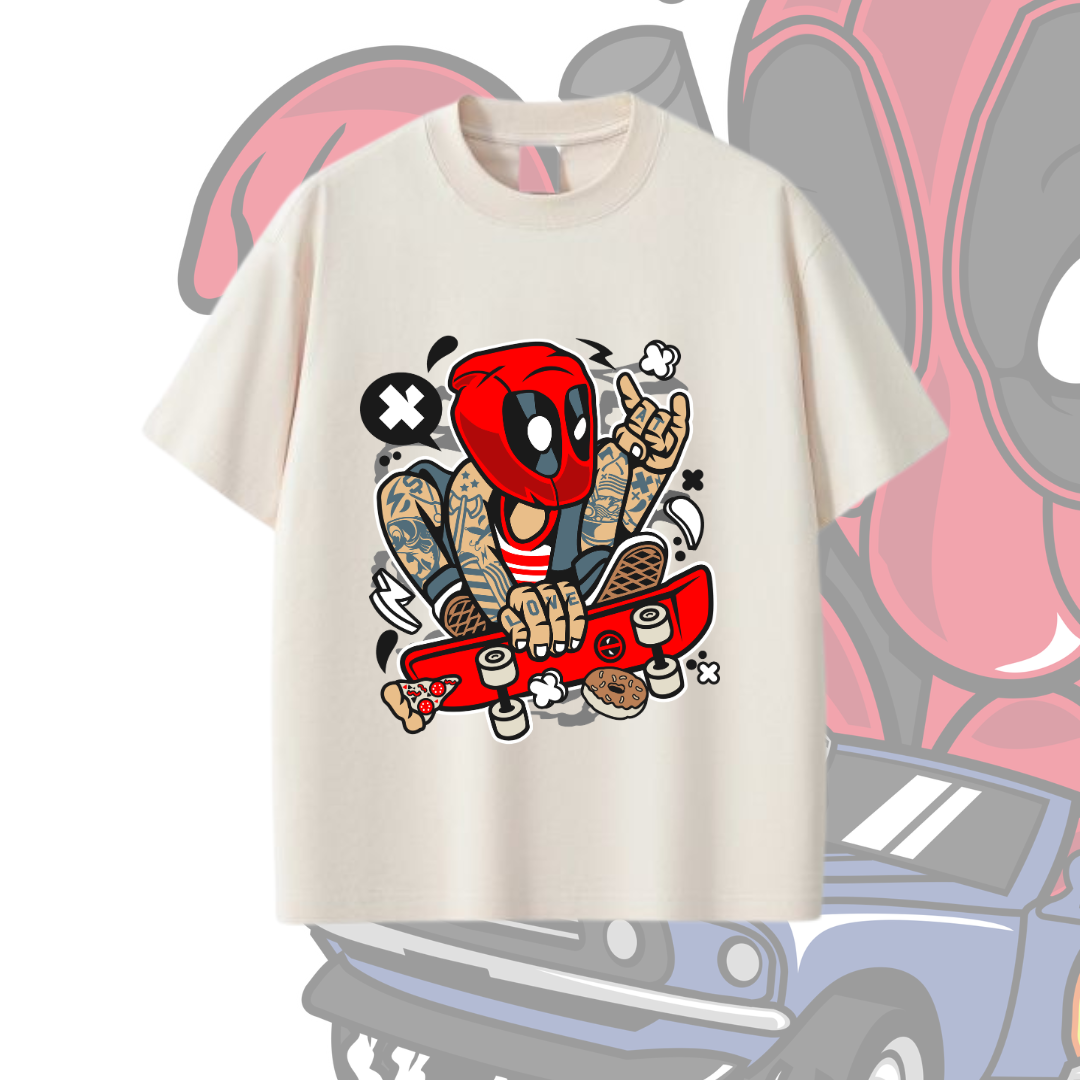 Camiseta Deadpool Skater