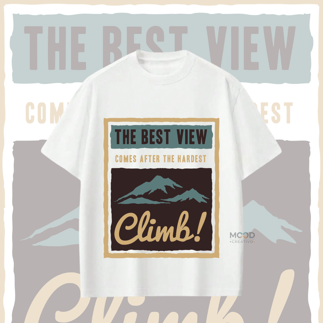 Camiseta The Hardest Climb