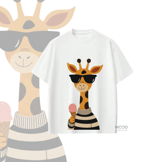 Camiseta Jirafa Cool
