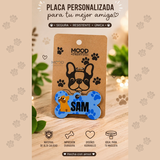 Placas Personalizadas para Mascotas